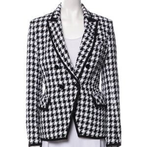 Veronica Beard Tweed Blazer - NWOT - Black & White - Size 8